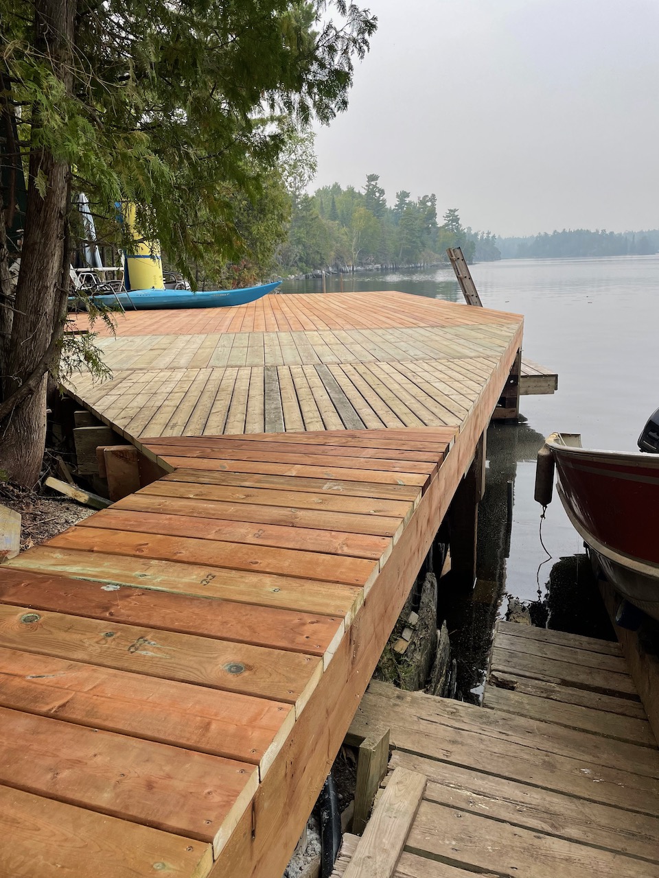 Dock Rebuild – Aug 14-15