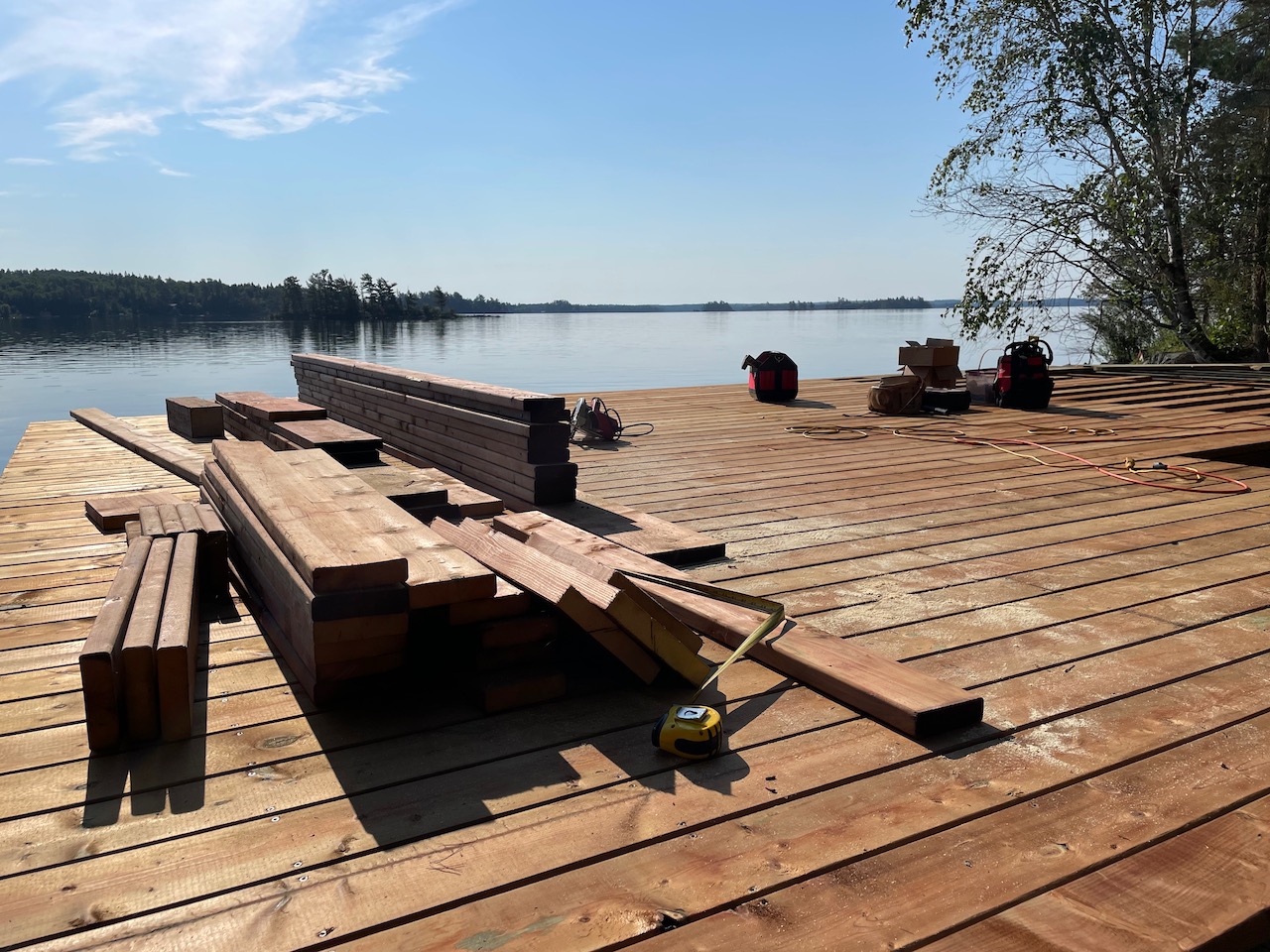 Dock Rebuild August 2-3