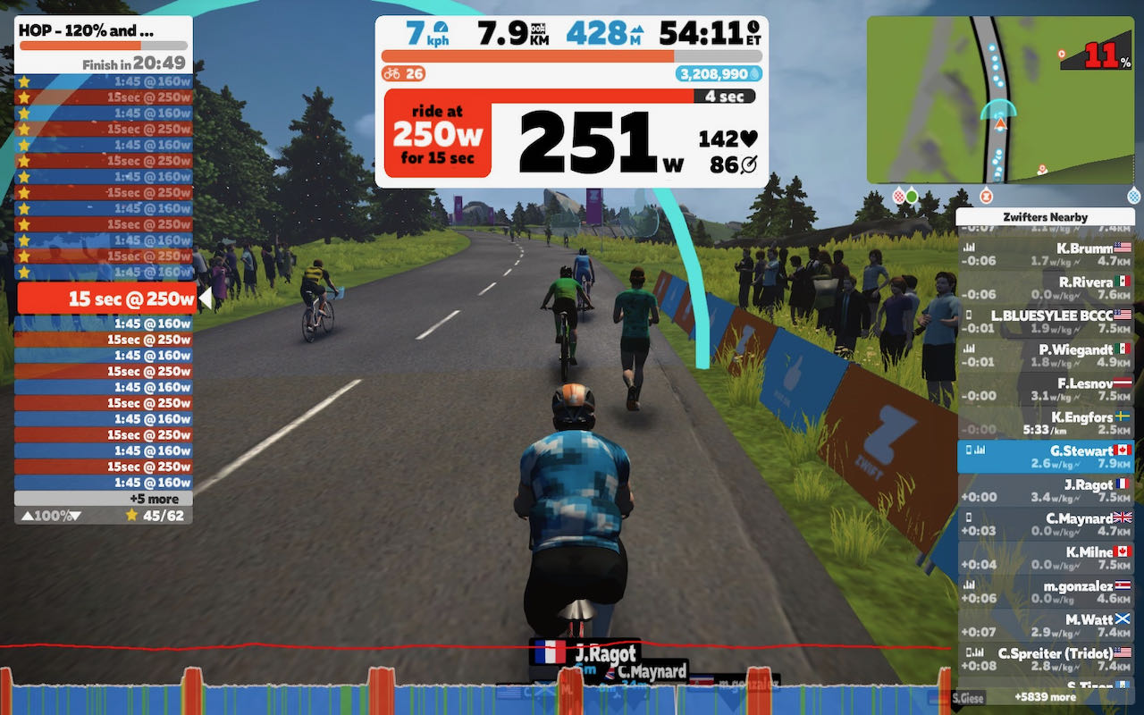 Zwift and a Runner