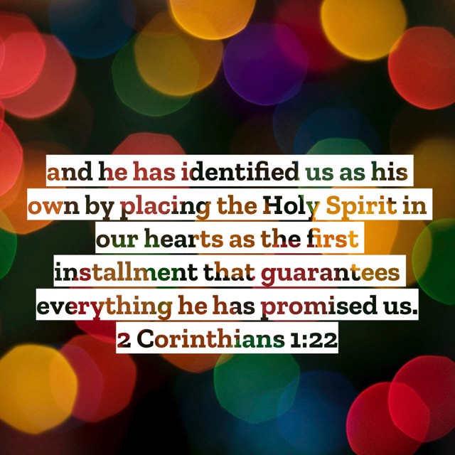 The first installment